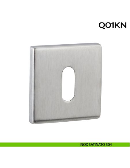 Bocchetta foro chiave quadrata Q01 Reguitti Inox acciaio inox