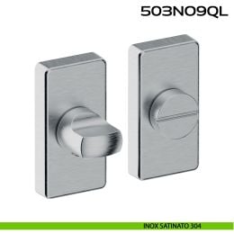 Nottolino WC rettangolare in Acciaio 503NO9QL Reguitti Inox 2