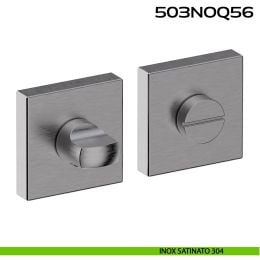 Nottolino WC quadrato in Acciaio 503NOQ56 Reguitti Inox 2