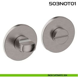 Nottolino WC tondo in acciaio 503NOT01 Reguitti Inox 2