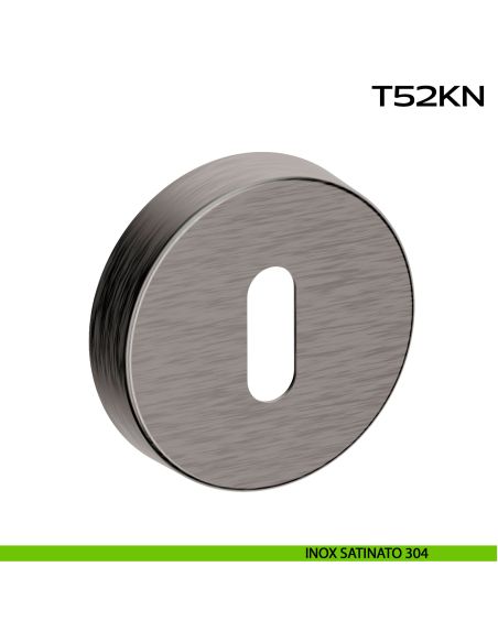 Bocchetta foro chiave tonda T52 Reguitti Inox acciaio inox