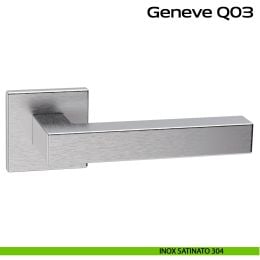 Maniglia in acciaio per porta Geneve Q03 Reguitti Inox 2