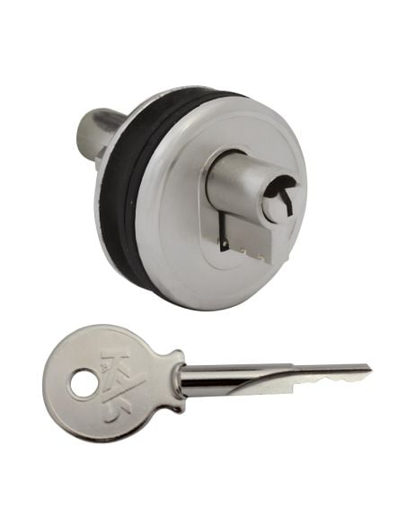 Serratura per anta in vetro scorrevole KYR Securital SEC D30R