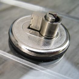 Serratura per anta in vetro scorrevole KYR Securital SEC D30R 2