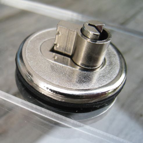 Serratura per anta in vetro scorrevole KYR Securital SEC D30R