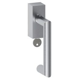 Maniglia in acciaio per finestra DK con funzione TBT Glasgow L30 Reguitti Inox