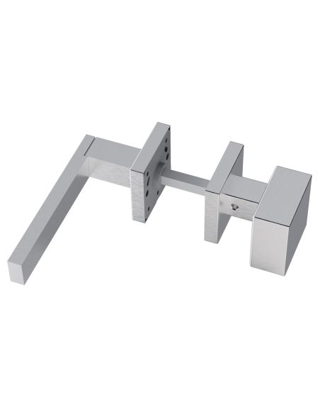Maniglia in acciaio Phoenix Q01 e pomolo fisso 2Q1 Reguitti Inox
