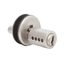 Serratura per scorrevole in vetro con cilindro KYR Securital diametro 14 mm lunghezza perno 48 mm KYR 27