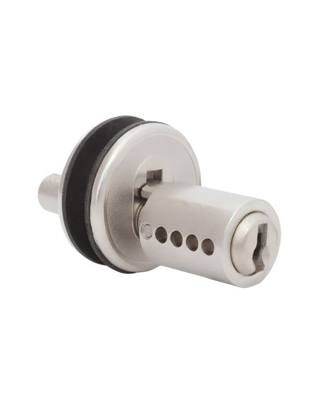 Serratura per scorrevole in vetro con cilindro KYR Securital diametro 14 mm lunghezza perno 48 mm KYR 27