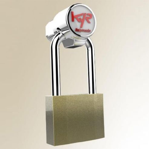 Serratura lucchettabile per armadietti Kyr Securital cilindro diametro 19 mm lunghezza 30 mm KYR 22