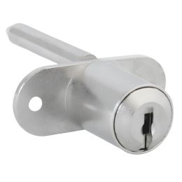 Serratura per cassetti multipli con cilindro KYR Securital diametro 16,5 mm lunghezza 21 mm versione orizzontale KYR 9H16