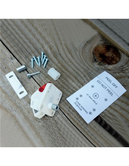 Serratura magnetica invisibile Kinder-Lok KYR Securital per antine e cassetti R 201