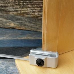 Cerniera per anta in vetro da applicare senza foro KYR Securital AN 277 2