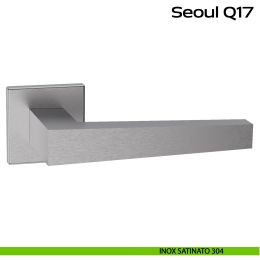 Maniglia in acciaio per porta Seoul Q17 Reguitti Inox 2