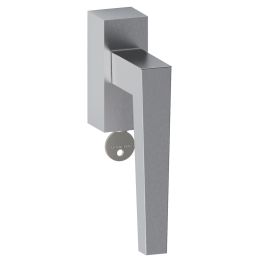 Maniglia in acciaio per finestra DK con chiave Seoul Q17 Reguitti Inox
