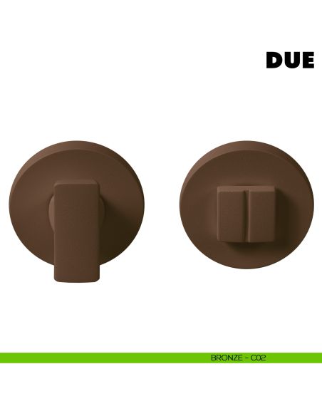Nottolino per porte Due Colombo Design Mood Collection bronze