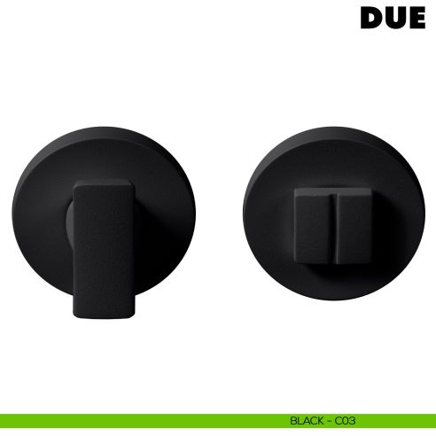 Nottolino per porte Due Colombo Design Mood Collection black