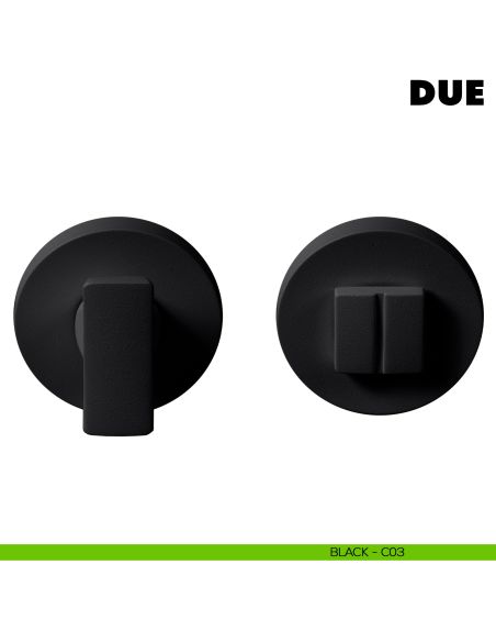 Nottolino per porte Due Colombo Design Mood Collection black