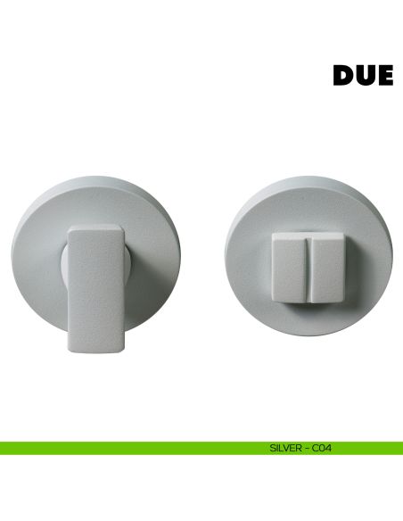 Nottolino per porte Due Colombo Design Mood Collection silver