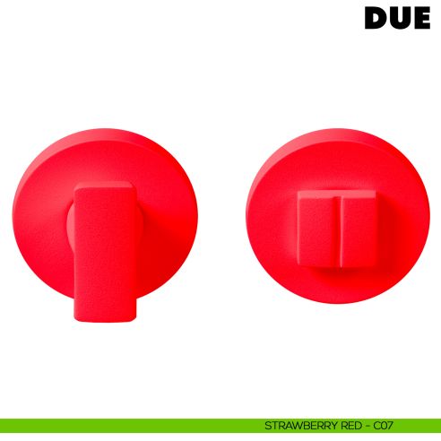 Nottolino per porte Due Colombo Design Mood Collection strawberry red