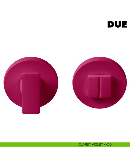 Nottolino per porte Due Colombo Design Mood Collection claret violet