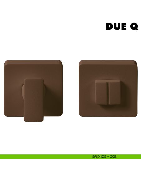 Nottolino per porte Due Q Colombo Design Mood Collection bronze