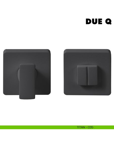 Nottolino per porte Due Q Colombo Design Mood Collection titan