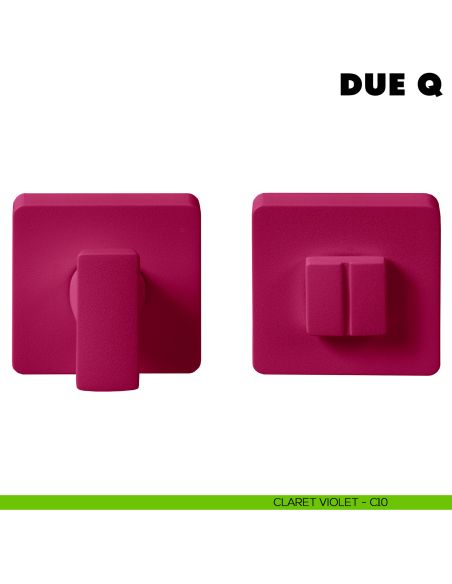 Nottolino per porte Due Q Colombo Design Mood Collection claret violet