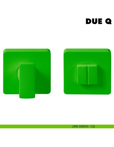 Nottolino per porte Due Q Colombo Design Mood Collection lime green