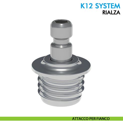 Asta a gas Ferramenta Livenza K12 System rialza lift lunghezza 244 mm - attacco per fianco