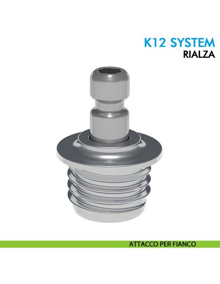 Asta a gas Ferramenta Livenza K12 System rialza lift lunghezza 244 mm - attacco per fianco