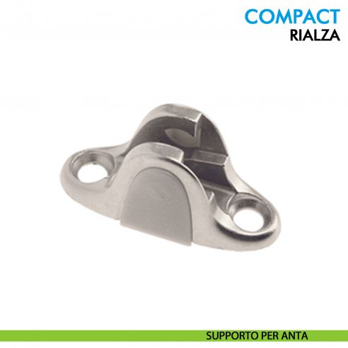 Asta a gas Ferramenta Livenza Compact rialza frizionata lunghezza 355 mm - supporto per anta