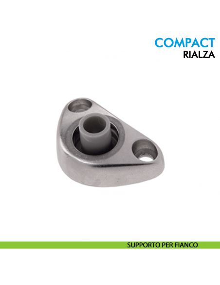 Asta a gas Ferramenta Livenza Compact rialza frizionata lunghezza 355 mm - supporto per fianco