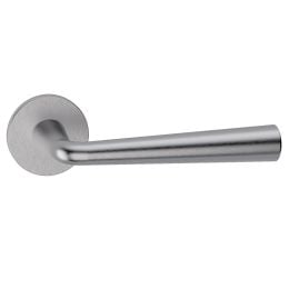 Maniglia in acciaio per porta Mikonos L29 Reguitti Inox