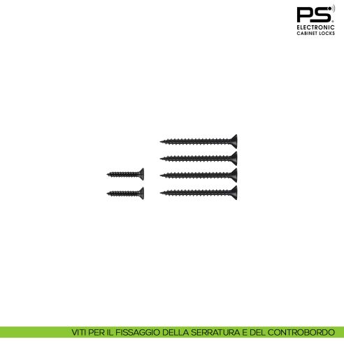 Serratura elettronica per mobile SOLO PS Electronic con tecnologia RFID 125 kHz SOLO.PLUS.SET.74