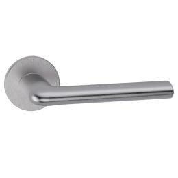 Maniglia in acciaio per porta Samos L27 Reguitti Inox