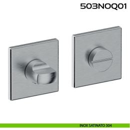 Nottolino WC quadro in Acciaio 503NOQ01 Reguitti Inox 2