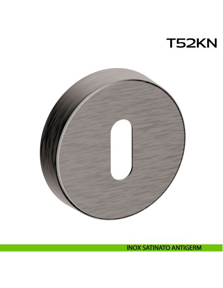 Bocchetta foro chiave tonda T52 Reguitti Inox antigerm