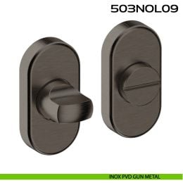 Nottolino WC ovale in acciaio 503NOL09 Reguitti Inox 2