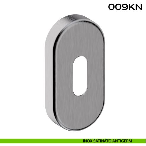 Bocchetta foro chiave ovale 009 Reguitti Inox antigerm