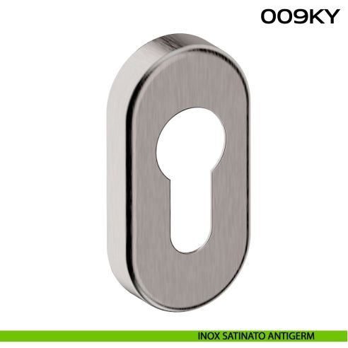 Bocchetta foro yale ovale 009 Reguitti Inox antigerm