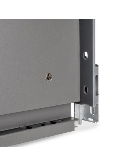 Emuca Cassetto esterno Vertex con regolazione 3D altezza 178mm, 40kg, spessore del pannello di 18mm, profondità 450mm, Grigio