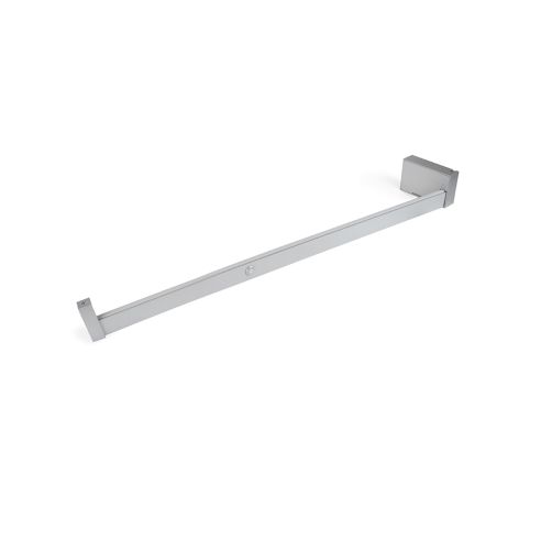 Emuca Barra appendiabili per armadi Castor con luce LED, batteria rimovibile e sensore di movimento, 558, Anodizzato opaco
