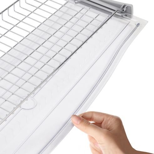 Emuca Scolapiatti Suprastar per modulo, 600, Acciaio, Cromato lucido