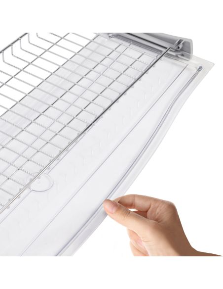 Emuca Scolapiatti Suprastar per modulo, 600, Acciaio, Cromato lucido