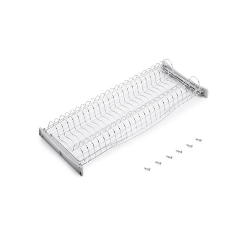 Emuca Scolapiatti Suprastar per modulo, 700, Acciaio, Cromato lucido