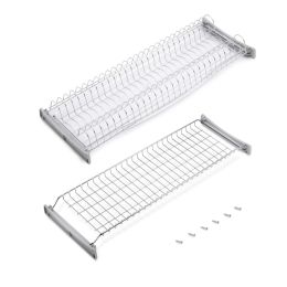 Emuca Scolapiatti Suprastar per modulo, 800, Acciaio, Cromato lucido