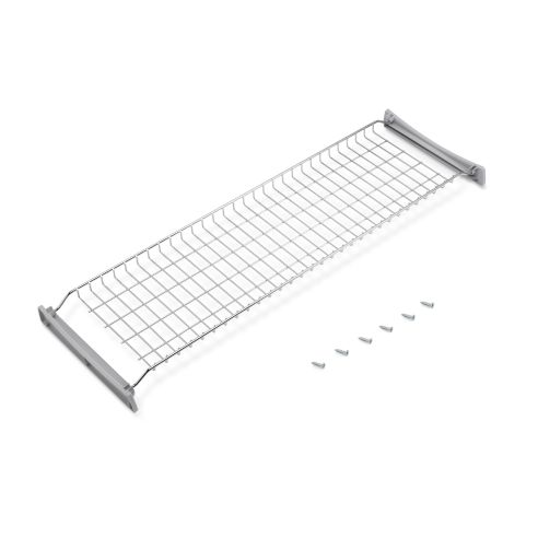 Emuca Scolapiatti Suprastar per modulo, 900, Acciaio, Cromato lucido