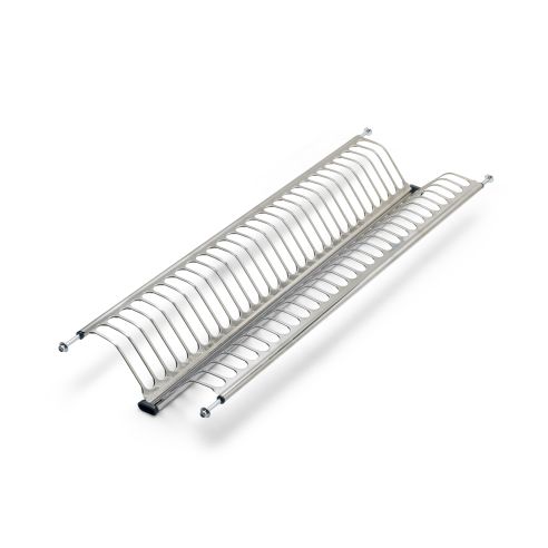 Emuca Scolapiatti acciaio inossidabile Drynox, modulo 600 mm, Acciaio inossidabile