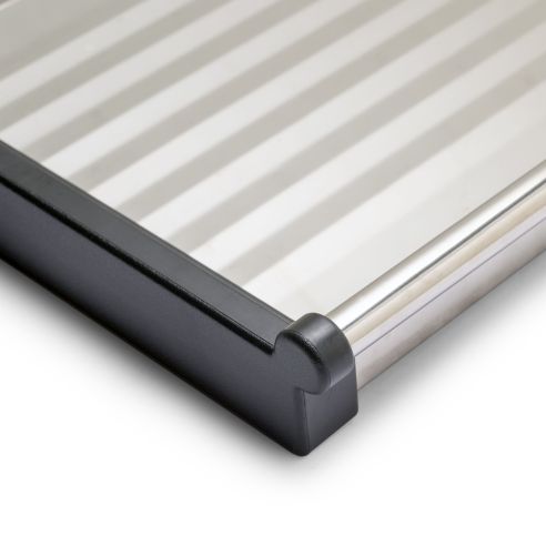 Emuca Scolapiatti acciaio inossidabile Drynox, modulo 600 mm, Acciaio inossidabile